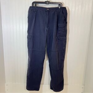 5.11 Tactical Navy Blue Cargo Pants Durable Utility Style size 38/34